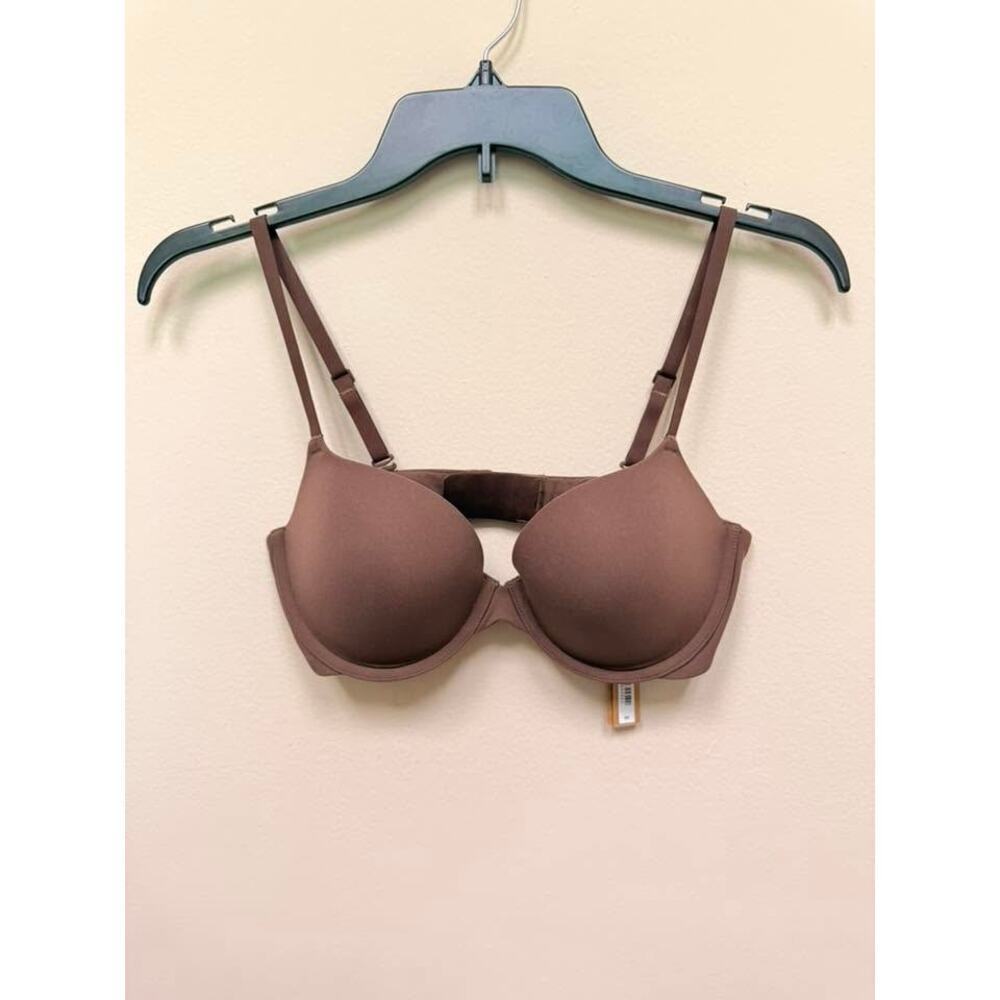 SKIMS FITS EVERYBODY Push-Up Bra - Cocoa Size 34C NWT #1685